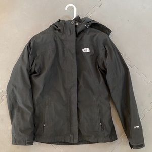 The North Face Waterproof / Water Resistant Jacket with Removeable Fleece Jacket